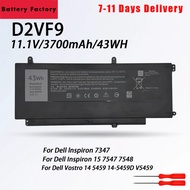 D2vf9 laptop battery for dell Inspiron 15 7547 7548 7549 Vostro 14 5459 0PXR51 PXR51 4P8PH YGR2V 0YG