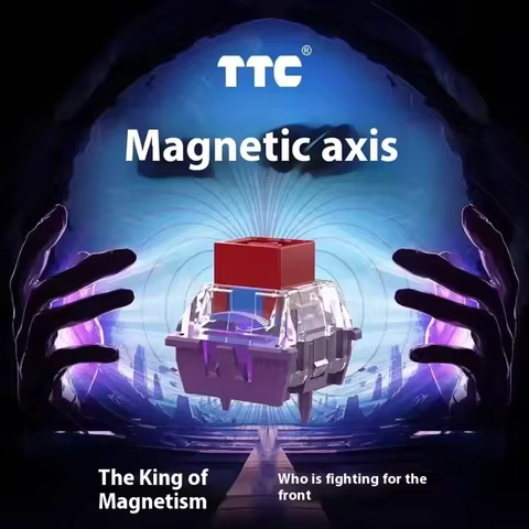 TTC Magneto Magnetic Switch 35g Switch Linear Magnetic Axis Mechanical Keyboard Switch For Atk68 Woo