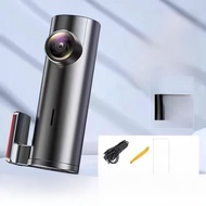 กล้องบันทึกการขับขี่ 4K HD วิเคราะห์ภาพกลางคืน ป้องกันการจอดรถ 24 ชั่วโมง มีฟังก์ชันหลายอย่าง 360 อง