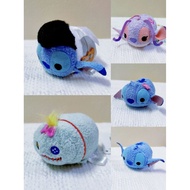 Preloved Tsum Tsum plush TS4B Lilo & Stitch Scrump Angel Stitch in Elvis Presley costume