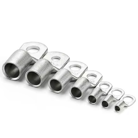 SC-6 10 16 25 35 50 70 95 Wire Nose Copper Terminals Battery Cable Lugs 6-95mm2 Screw Hole M6 M8 M10