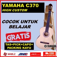 Yamaha C370 Custom Classic Nylon Nylon Acoustic Guitar For Beginners