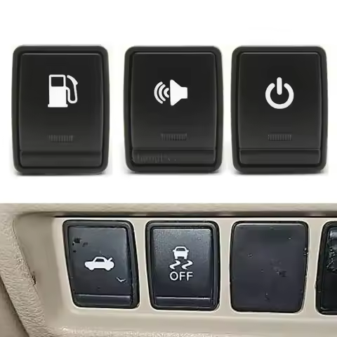 Auto Sound volume Power Front camera Fuel Tank Button Switch Using For Nissan X-Trail T32 2014-2020 