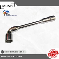 Socket Wrench L Double Sok Key 2 Way Allen Shock 17Mm Socked Shocked Wrench 17 Mm Socket Wrench