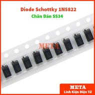 [Bag of 10] SS34 - Schottky Diode 1N5822 IN5822 3A/40V Pin - Good Quality 5822 - Fast Diode