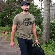 GORUCK Men's and Women's Fitness Sports Short sleeved T-shirt Crossfit Training T-shirt