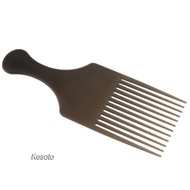 [Kesoto] Hair Brush Salon Hairdressing Hairstyling Long Tooth Styling Pick Afro Comb