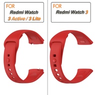 สายนาฬิกา For Xiaomi Redmi Watch 3 สาย สายนาฬิกาข้อมือสำหรับ For Redmi Watch 3 Active Redmi Watch 3 Lite สาย For Xiaomi Redmi Watch3 นาฬิกา สมาร์ทวอทช์ สาย Replacement