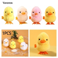 [Vaveren] Chick Clockwork Doll Toy, Clockwork Hopping Chick Toy, High Quality Catching Wind Up Plush