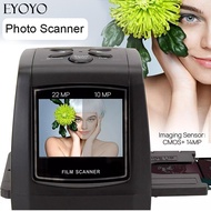 【👍👍👍ผู้ขายแนะนำและจัดส่ง1 ~ 3วัน】Eyoyo Photo Viewer Scanner เครื่องสแกนสไลด์ฟิล์มลบขนาด35มม. 2.4 "เค