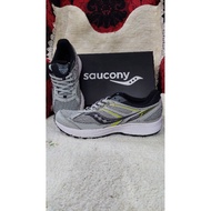 Saucony Gray List Yellow Shoes