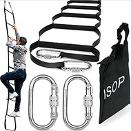 Extension Rope Ladder 25ft (8m) | Multi-Use Kids Rope Ladders for Tree House | Climbing Ladder with