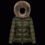 Áo Khoác Lông Vũ Nữ Moncler - Nón Lông Có Thể Tháo Rời Đẹp Tuyệt Vời - Lông Vũ Cực Ấm - Đẳng Cấp [Gi