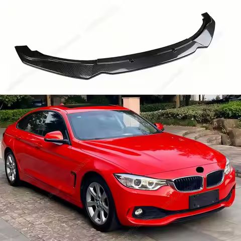 Car Front Bumper Lip Spoiler Diffuser Splitter Body Kits Tuning For BMW 4 Series F32 F33 F36 420i 42