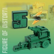 Bojind Bojind 10 pieces in stock Complete set of toy robot digital transformers, DIY toy robot, chil