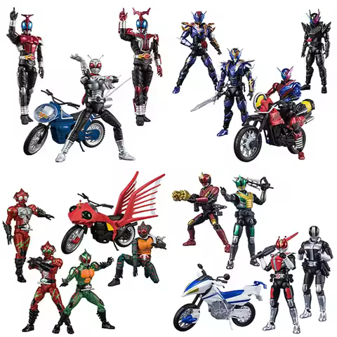 Bandai Candy Box Egg SHODO Palm X12 Kamen Rider 14 Masked Rider Amazon Masked Rider Den-O Masked Rid