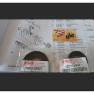 TS125 crankshaft seal TS 125 crankshaft seal TS125 pendulum seal TS125 piston rod pendulum TS 125 cr