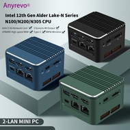 M1 Super Mini Soft Router 12th Gen Alder Lake i3 N305 2xIntel 2.5G LAN Firewall Computer Type-C Prox
