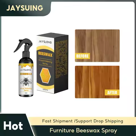 Furniture Beeswax Spray Wood Furniture Polish Waterproof Seasoning Beeswax Wood Table Clean Maintena