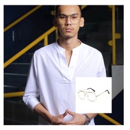 🇲🇾 MK K Clique Double Bridge Clear Anti Blue Light Sunglases Spek Mata Viral Fashion 2020 Europe Uni