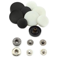 Snap Fastener down Jacket Cotton Clothes School Uniform Buckle Anti-Exposure Invisible Copper Snap F