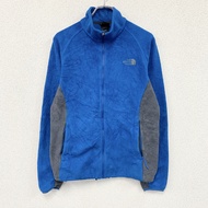 THE NORTH FACE 抓絨外套/披肩外套，藍色，L 碼，古著。