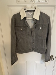 Chanel 灰色牛仔外套