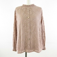 GRL Tshirt pink Lace Long sleeves Direct from Japan Secondhand