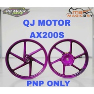 SPORTRIM MAGIC BOY  QJ MOTOR AX200S  PURPLE COLOUR  NEW DESIGN BY MAGIC BOY ACCESSORIES MOTOR