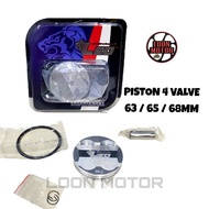 LEO PISTON 4 VALVE PIN 13MM 63MM/65MM/68MM