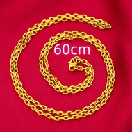 PQH KONG Jewellery COP 916 Rantai Leher Emas Korea Emas 916 Original Lelong Rantai Leher Emas Rantai