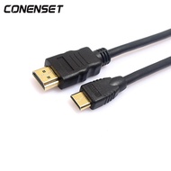 HTC-100 Mini HDMI to HDMI cable for Canon EOS 60D 700D 5D3 5D2 5D 6D 7D 70D 80D 5DSR 5DS 750D Digita