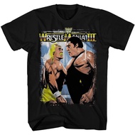 Wwe Hulk Vs Andre Wrestlemania 3 Mens World Wrestling Tshirt cotton
