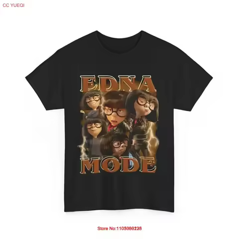 Edna Mode Vintage Bootleg T Shirt vintage Washed fashion graphic Comfortable Slightly Soft Versatile