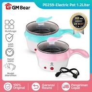 GM Bear Multipurpose Electric Cooking Pot 1.2L P0259 - Electric Cooking Pot