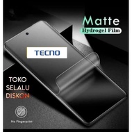 Anti-scratch HYDROGEL MATTE & BLUE TECNO SPARK 5 AIR 6 AIR POVA CAMON 11 PRO 12 AIR 12 PRO 15 PRO 16