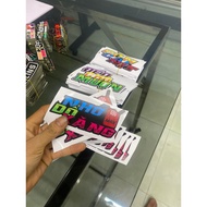 Car sticker (still available - d for borrowing - remember to refuel)