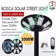 BOSCA 3Years Warranty 1000W Solar Garden Light Solar Street Light Outdoor Solar Light Remote Control