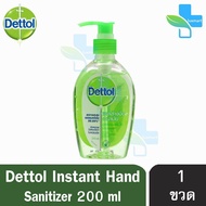 Dettol เดทตอล เจลล้างมืออนามัย 200 มล [1 ขวด] Dettol Instant Hand Soap Sanitizer 200ml สูตรหอมสดชื่นผสมอโลเวล่า 1001