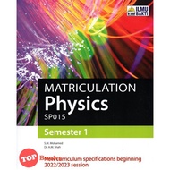 [TOPBOOKS Ilmu Bakti] Matriculation Physics Semester 1 (2022)