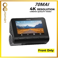 70mai A800SE Set Car Recorder Dual vision 4K Ultra HD Screen 70 Mai DVR Dash Cam