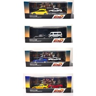 Initial D Modeler's // Scale 1:64 diecast // 2 car set