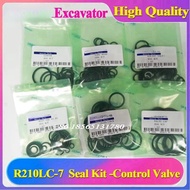High Quality R210LC-7 Control Valve Seal Kit for Hyundai Robex 210-7 R210-7 ExcavatorHydraulic Contr