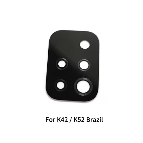 10PCS For LG K42 / K52 / K62 / K62 + Back Rear Camera Lens Glass Cover With Adhesive Sticker Repair 