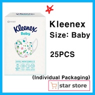 [KLEENEX]NEW Korea Medical face Mask Size baby 25Pcs /Disposable, Individual packing, Made in Korea/3D design supplies mask/health beauty.
