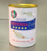 Trứng Artemia Ấp Nở Lon Trắng tỉ lệ nở cao - Lon 430 gam