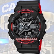 นาฬิกาข้อมือผู้ชายCASIO GSHOCK สายเรซิ่น รุ่น GA-110HR-1A(Red and black)