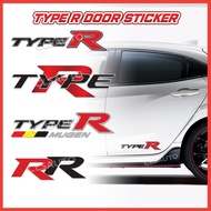 Type R Car Door Sticker | Type-R Car Door Sticker