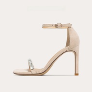 ปัจจุบัน Love Fairy Style สีดำ รองเท้าส้นสูงพร้อมหัวเข็มขัด ดีไซน์ สําหรับผู้หญิง 2024 สินค้าใหม่ระย