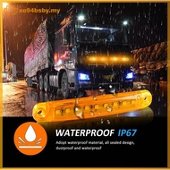 xo94bsby Truck Side Light Warning Car Light 12V24V Wide Voltage 9 LED Truck Side Light Signal Light 